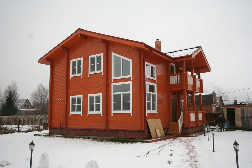 Дом из клееного бруса "Эльбрус"