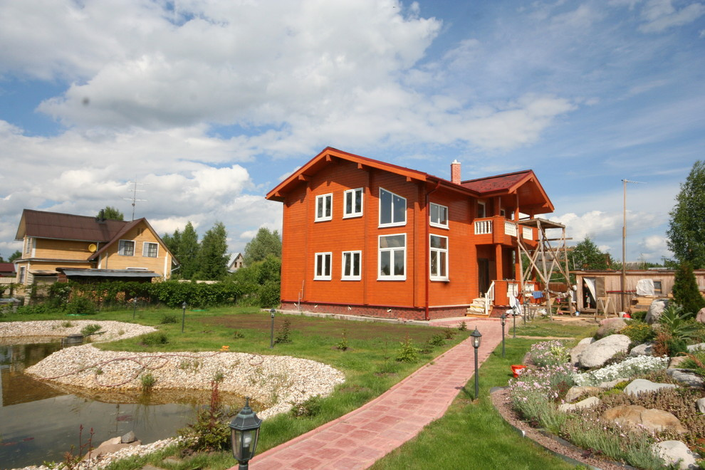 Дом из клееного бруса "Эльбрус"