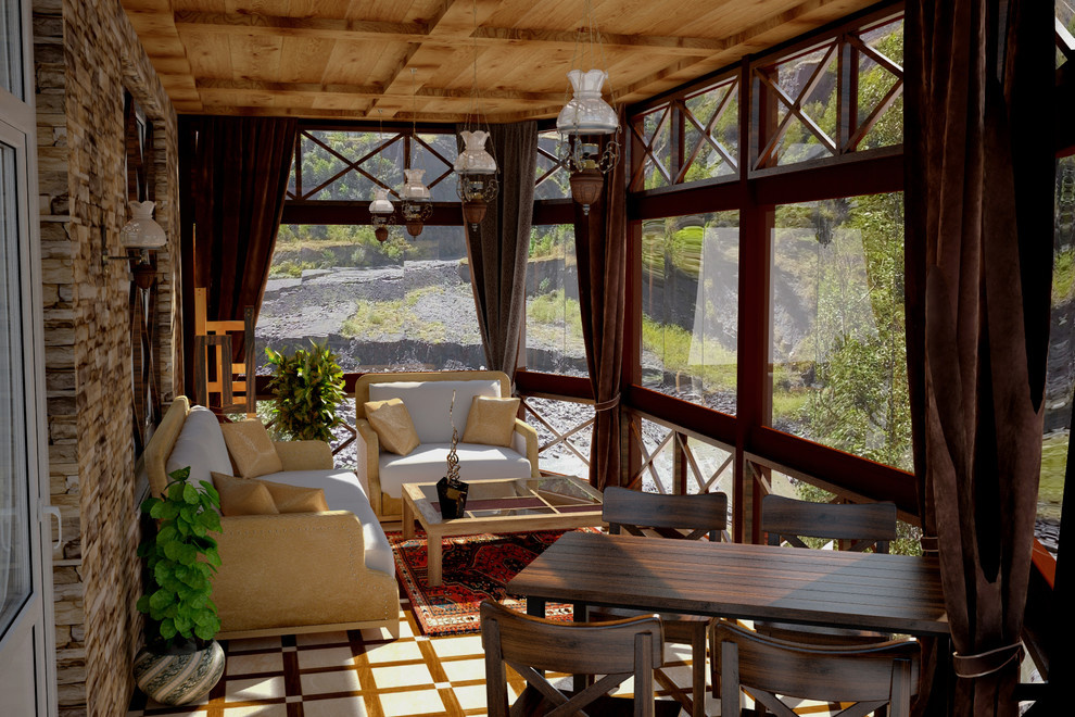 Гостиница у реки Самур