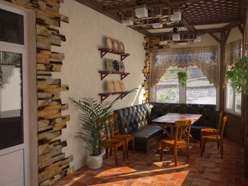 Гостиница у реки Самур