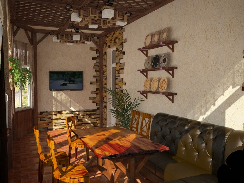 Гостиница у реки Самур