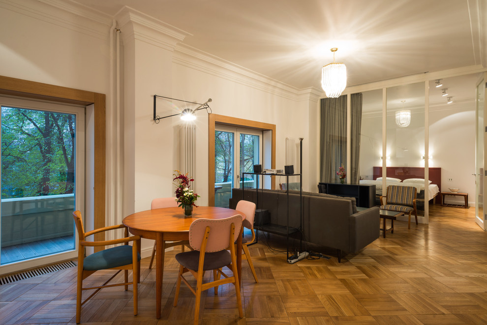 В гостях: Лаконичный интерьер с видом на Патриаршие пруды