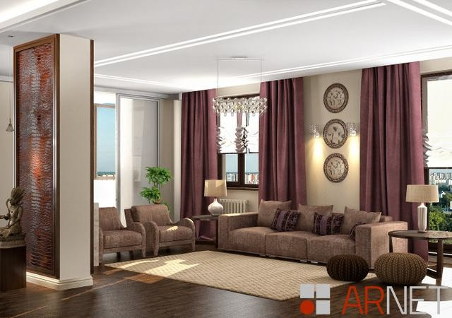 Правила, акценты и нюансы, квартира 227,3 кв.м.