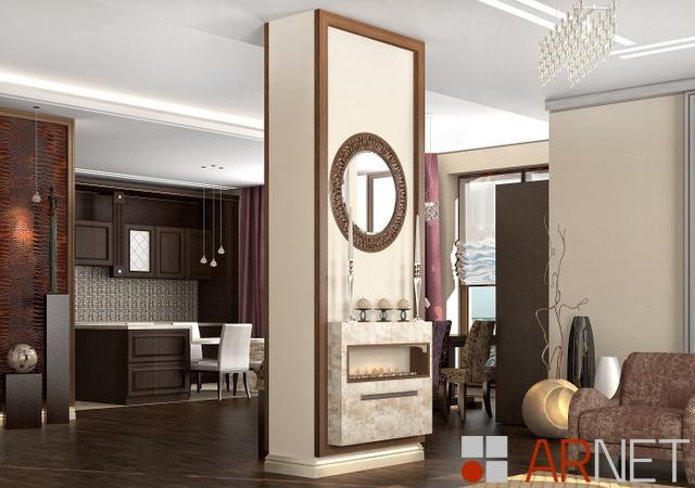 Правила, акценты и нюансы, квартира 227,3 кв.м.