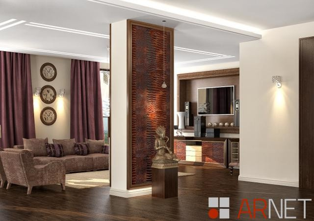 Правила, акценты и нюансы, квартира 227,3 кв.м.