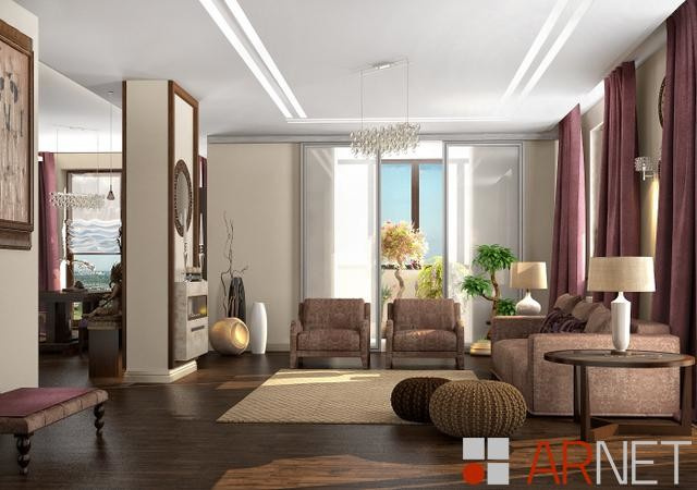 Правила, акценты и нюансы, квартира 227,3 кв.м.
