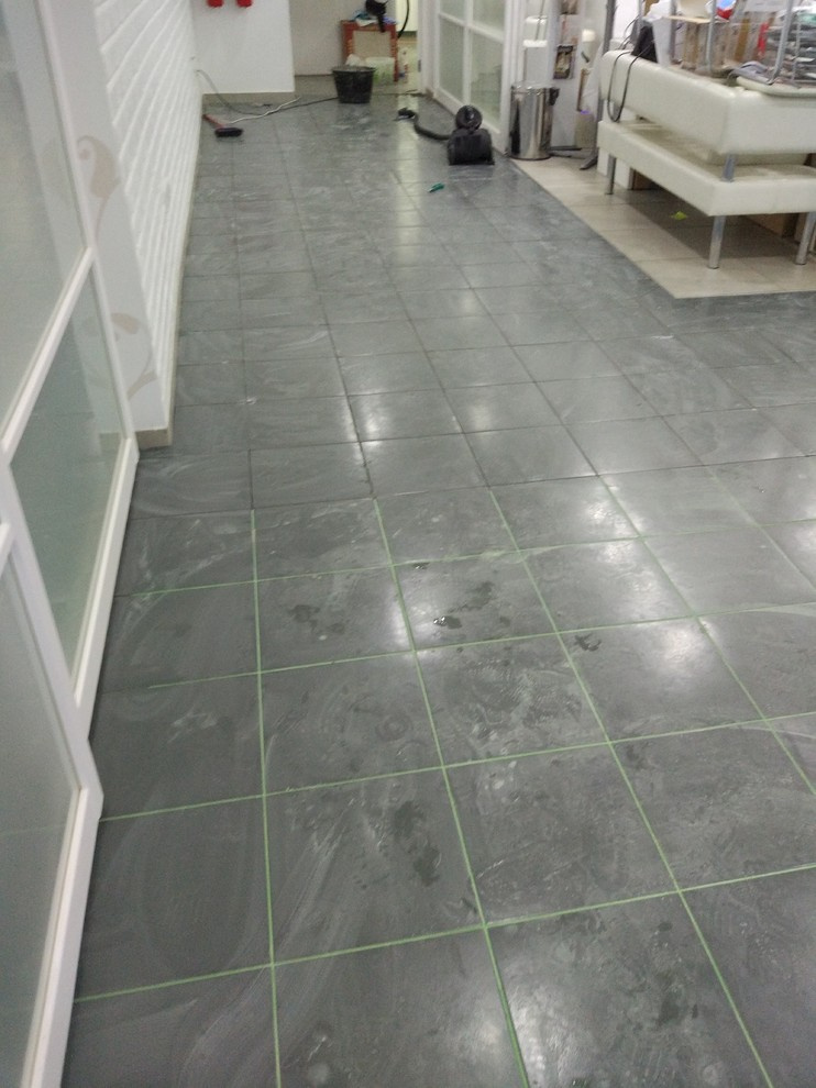 Обновляем пол за 2 дня в работающем офисе