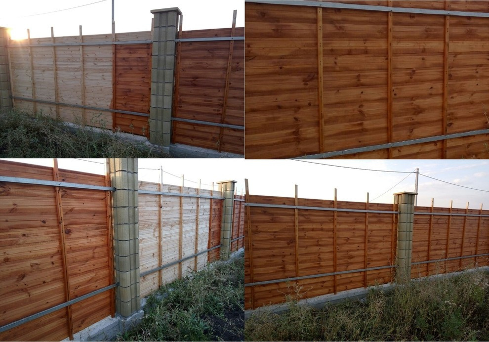 Защита и оформление летнего домика из дерева