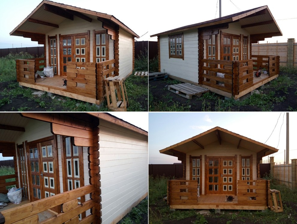 Обложка проекта: Защита и оформление летнего домика из дерева