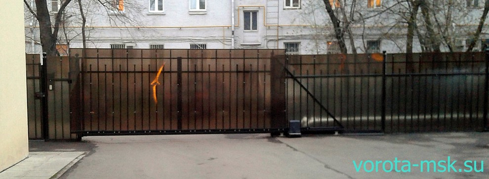 Откатные ворота