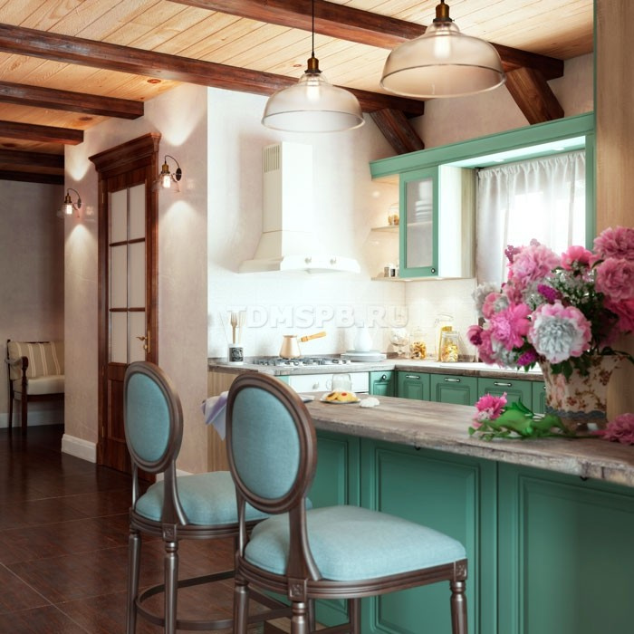 TDM I кухня Аквитания I kitchen Aquitaine