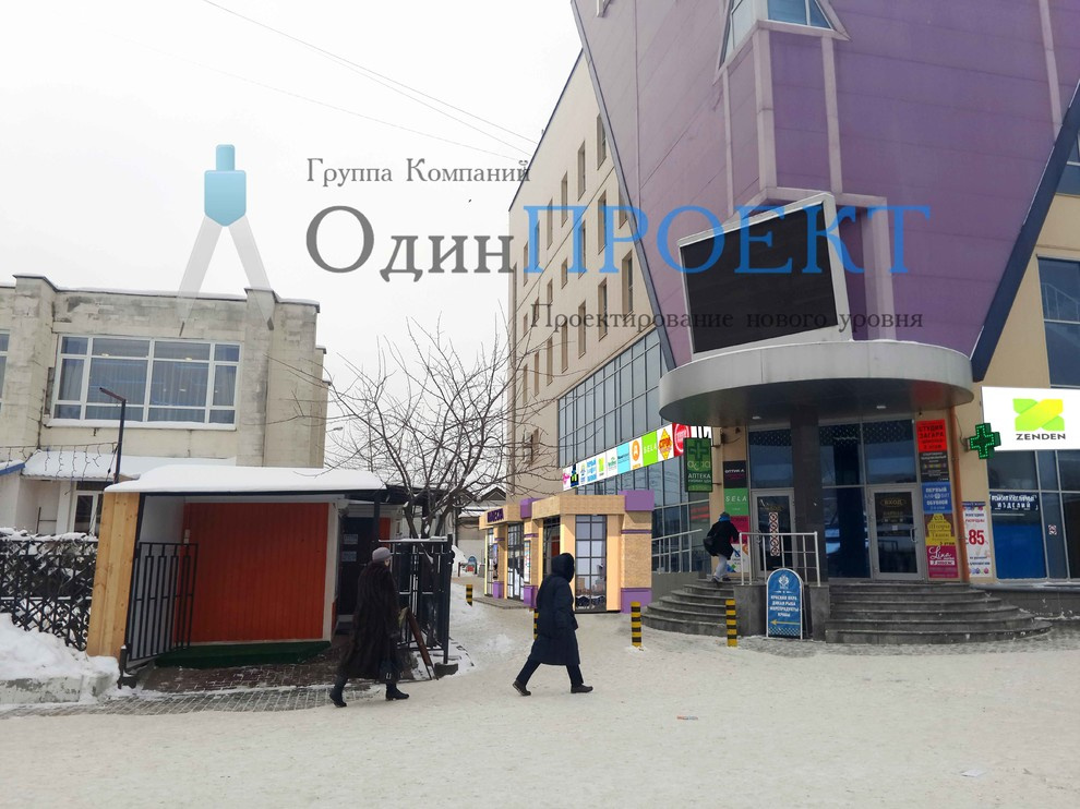 Обложка проекта: Проект торгового павильона