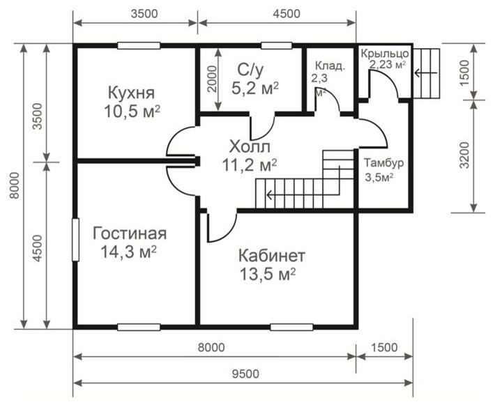 8х10.5 к-23