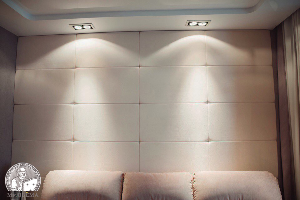 Мягкие стеновые панели. ЖК "Божовский" г. Екатеринбург