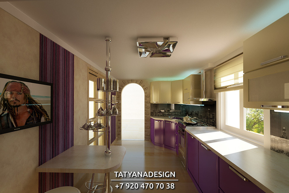 "Фиолетовый город"