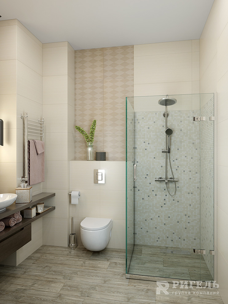 Ванная комната с душевой