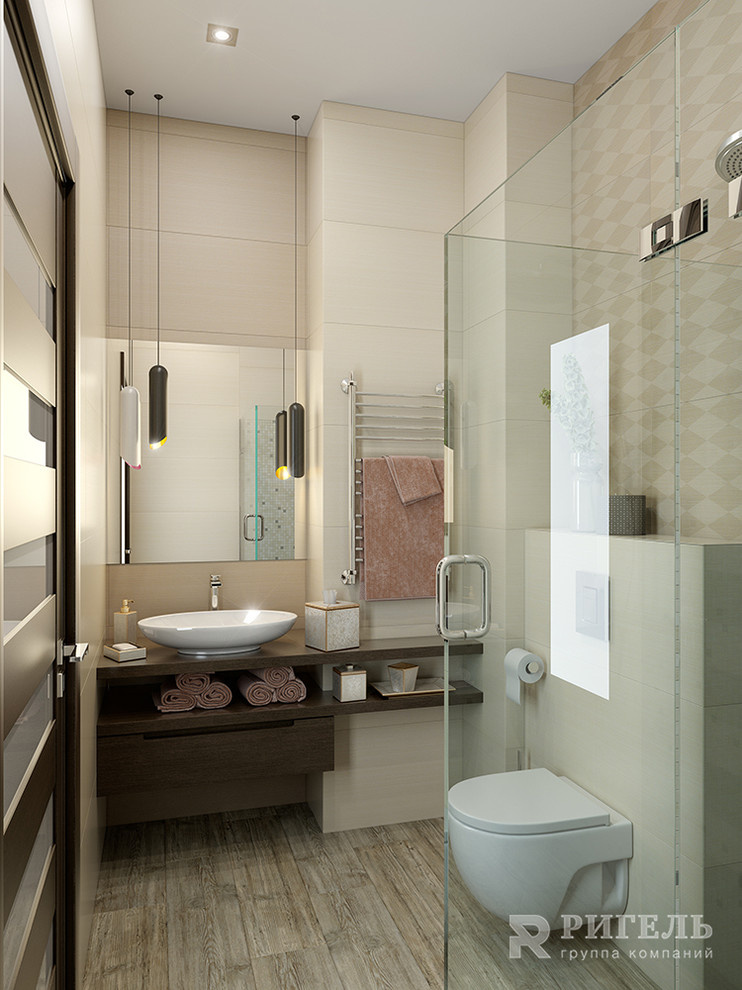 Ванная комната с душевой