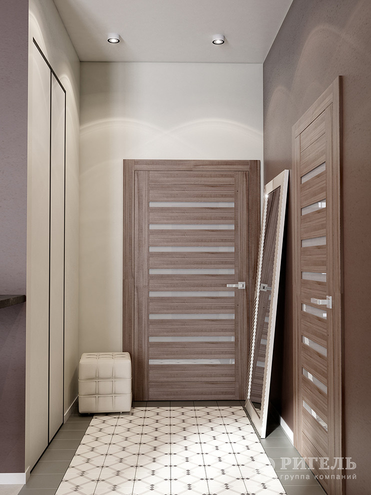 Обложка проекта: Стиль и эргономика в двухкомнатной квартире