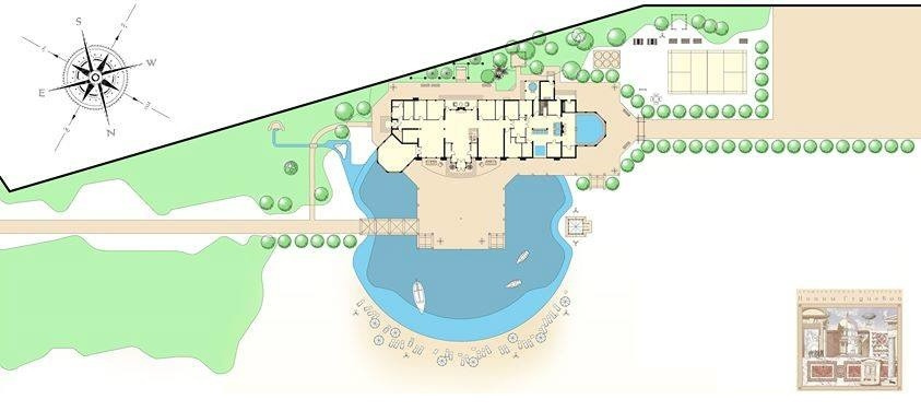 Частный  спа-комлекс из клееного бруса