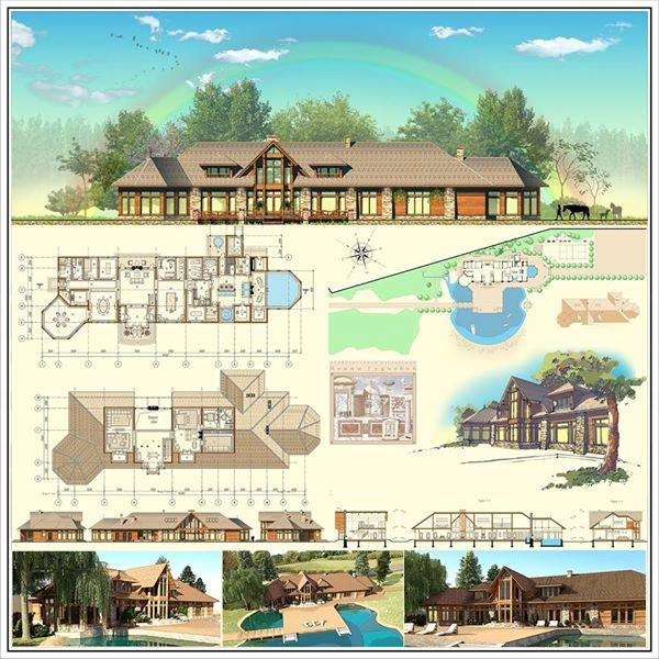 Частный  спа-комлекс из клееного бруса