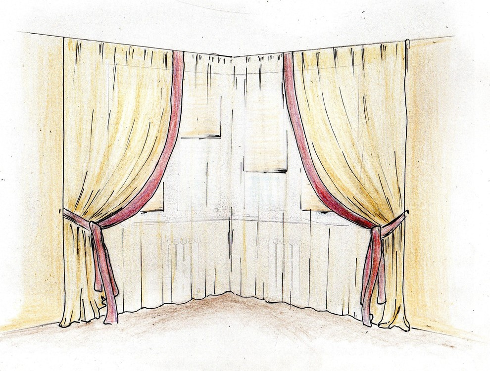 Наши эскизы и готовые работы - Шторы, покрывала, подушки