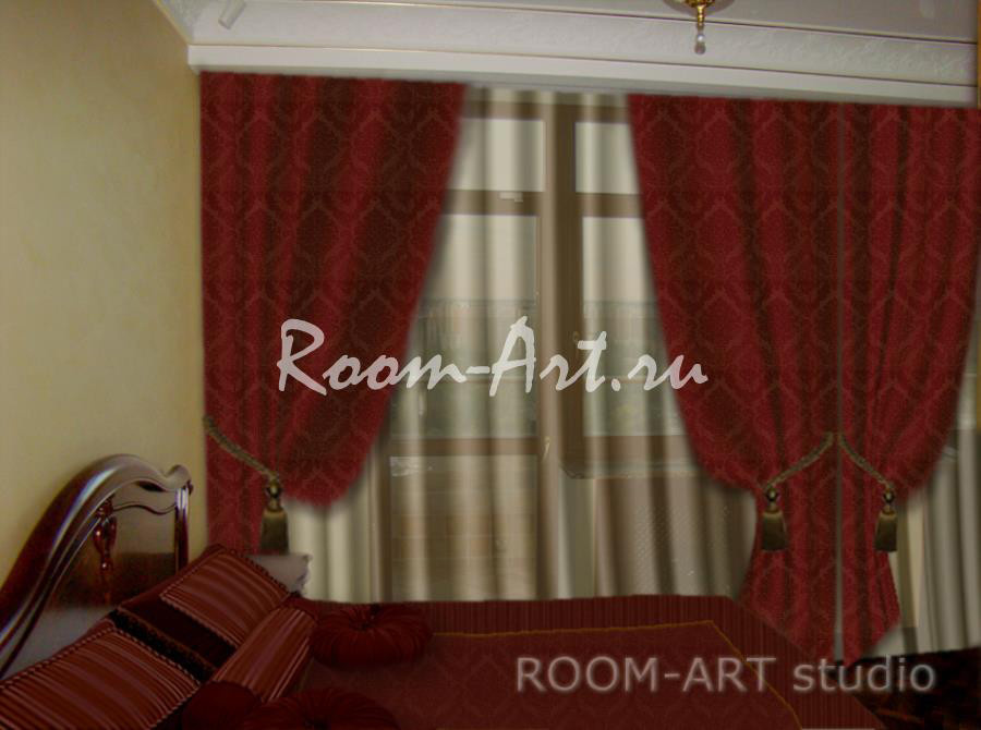 Компьютерные эскизы штор