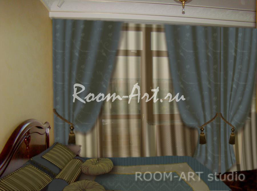 Компьютерные эскизы штор