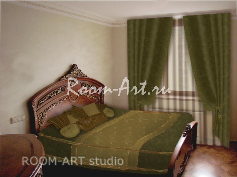 Компьютерные эскизы штор