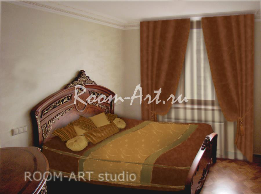 Компьютерные эскизы штор