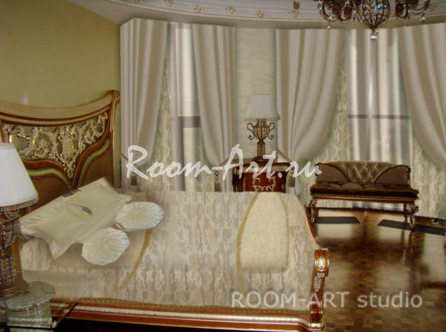 Компьютерные эскизы штор