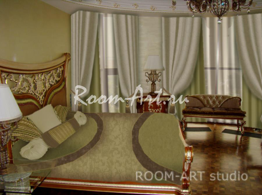 Компьютерные эскизы штор