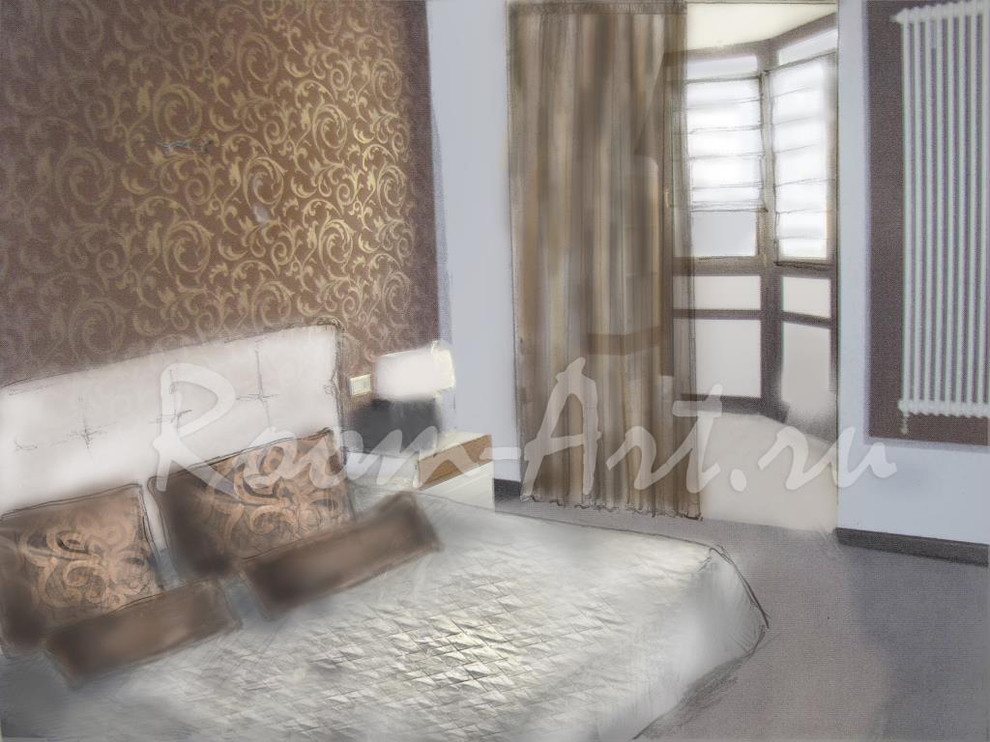 Компьютерные эскизы штор