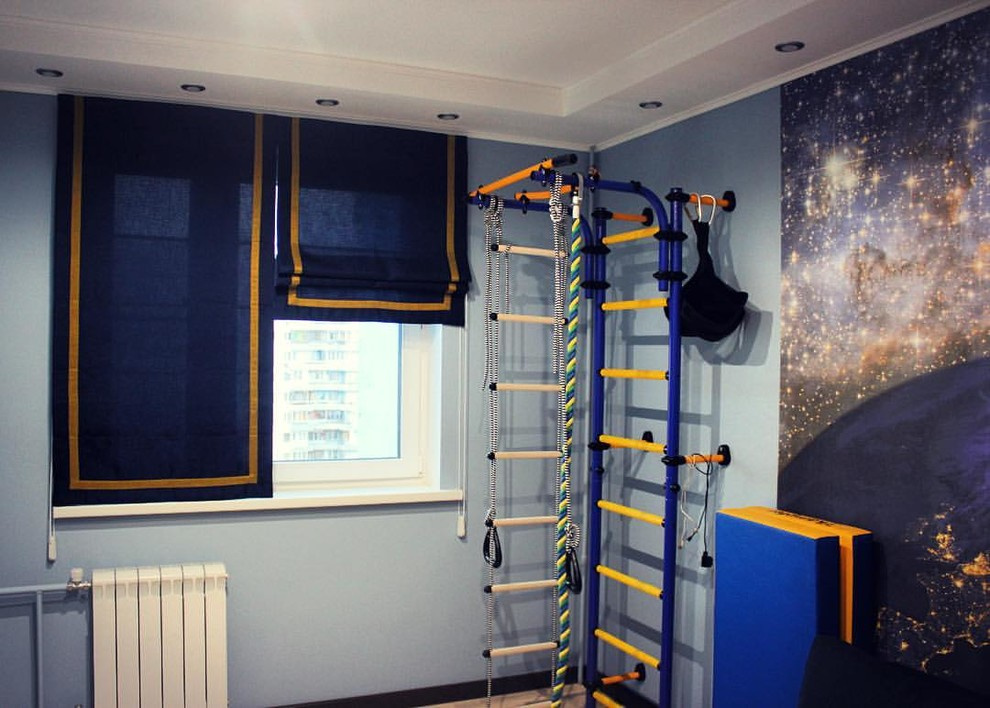 Портфолио: римские шторы