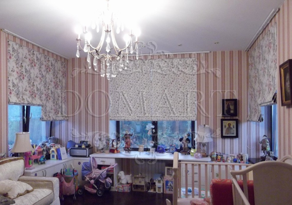 Римские шторы для детской комнаты - Рублево-Успенское шоссе