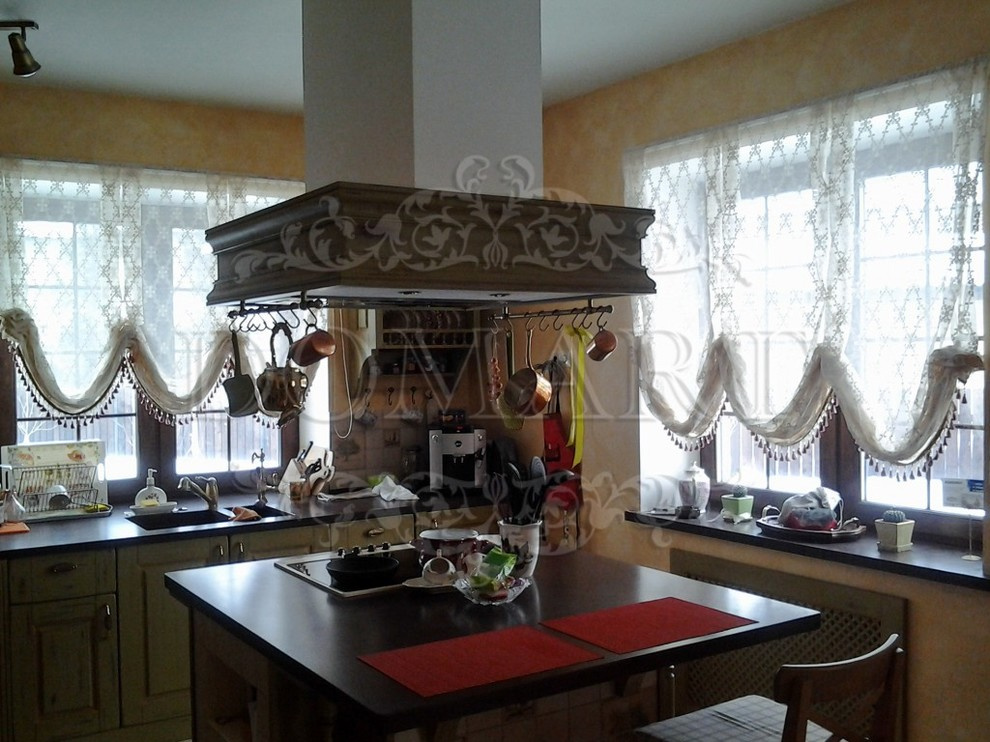 Лондонские шторы - загородный дом Истра