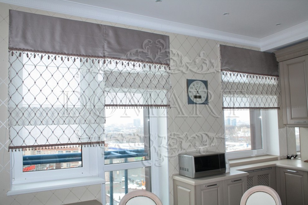 Римские шторы для кухни - Ленинская слобода