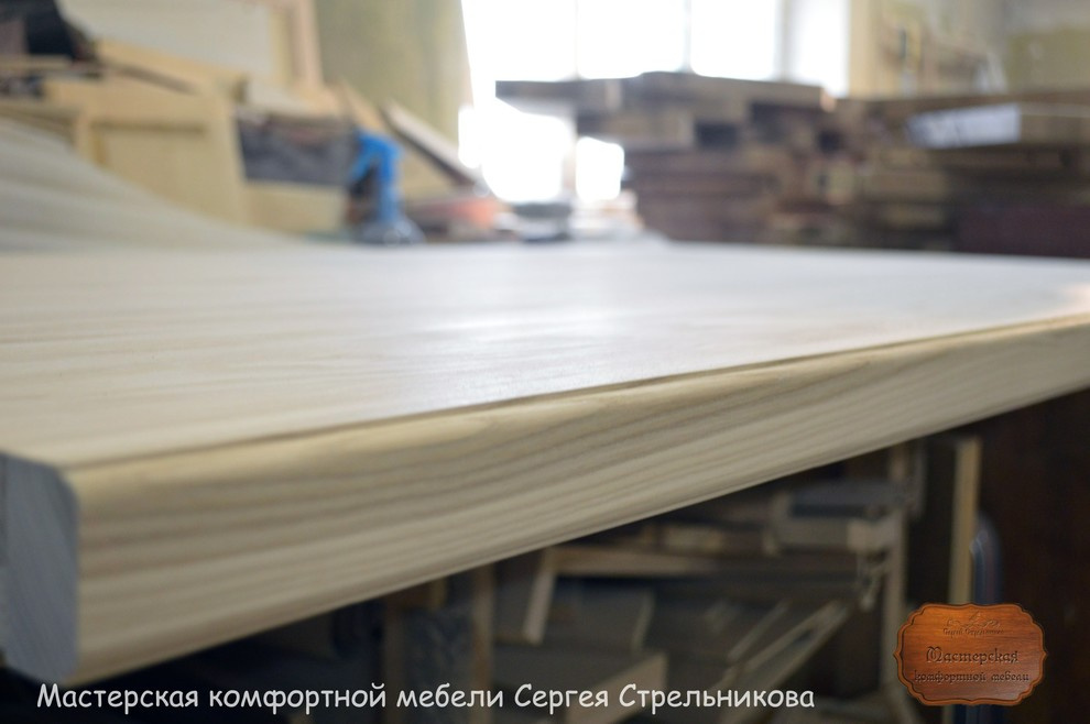 Реализация проекта в ЖК Весна (дизайнер Анна Янова). Подоконники и мебель.