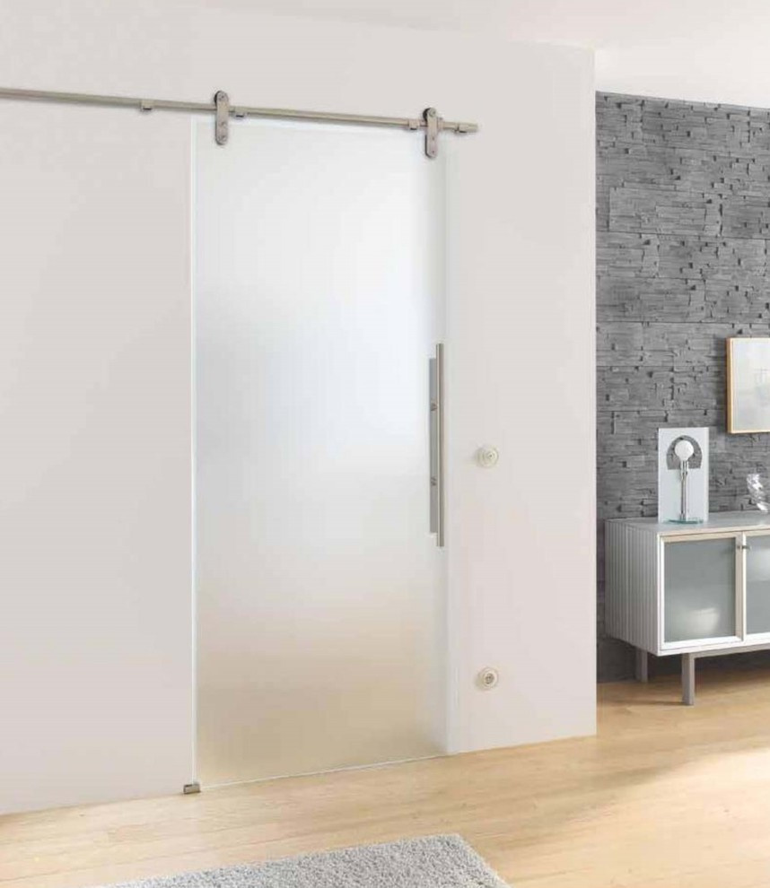 Стеклянные раздвижные двери