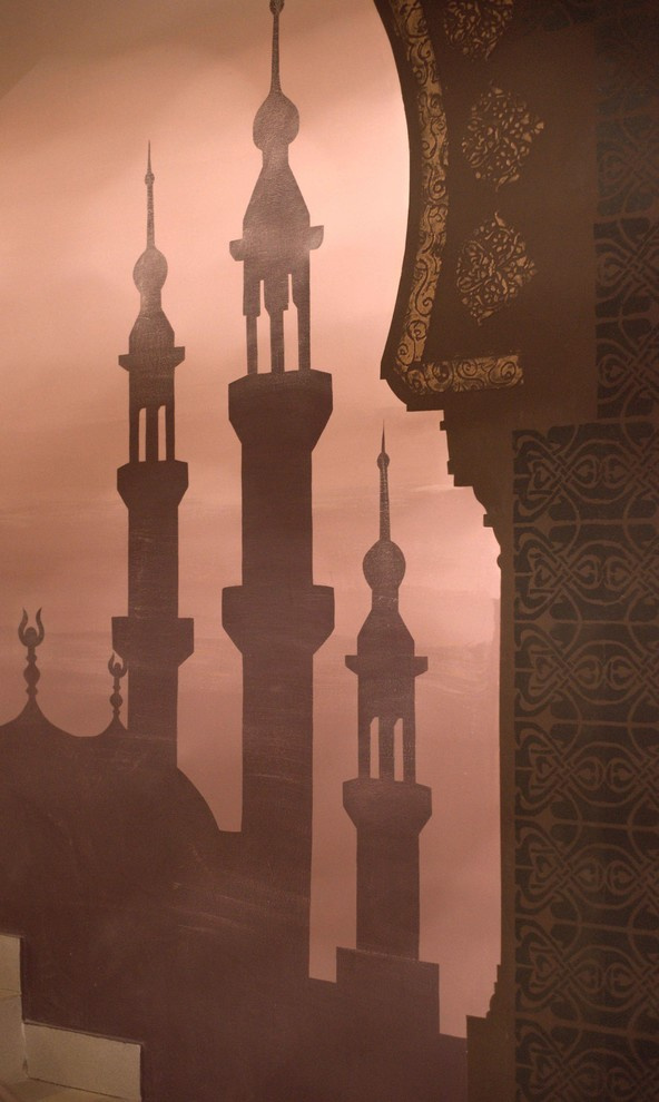 Роспись в восточном ресторане