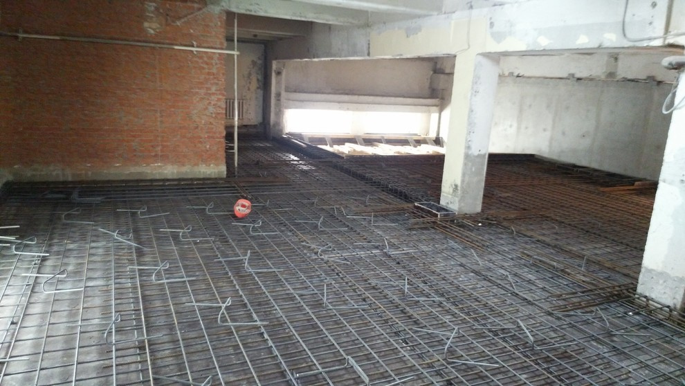 Бетонирование фундаментов