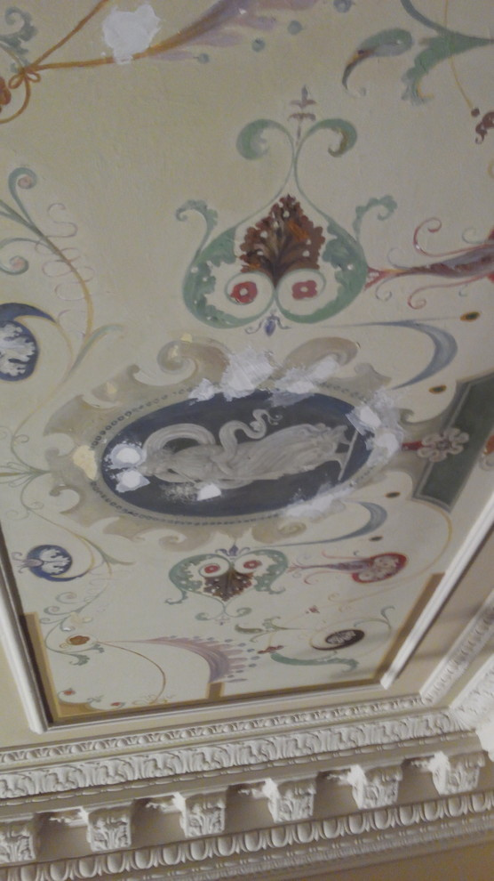 Роспись потолка. Реставрация