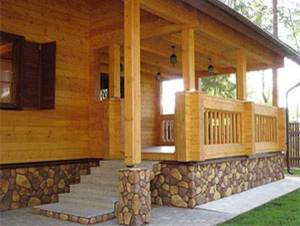 Отделка цоколя дома