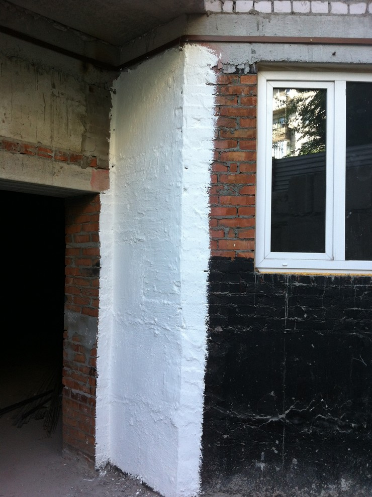 теплоизоляция цоколя жилого дома (новостройка)