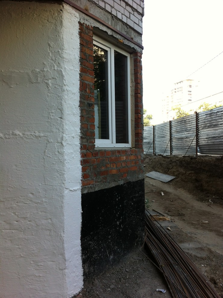 теплоизоляция цоколя жилого дома (новостройка)