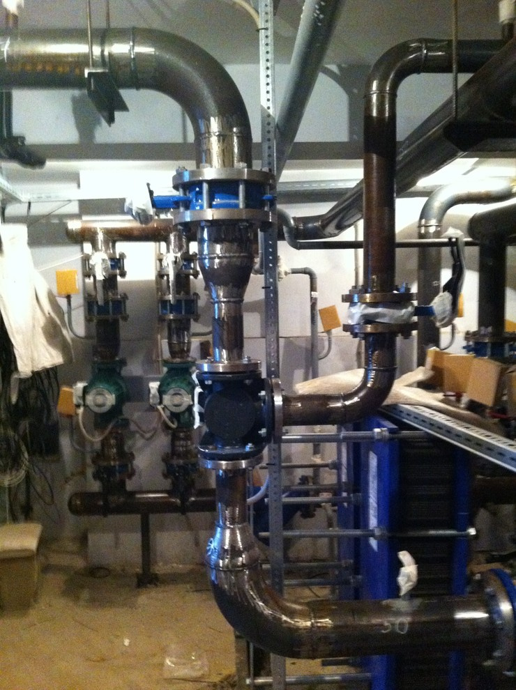 Теплоизоляция трубопроводов (ВК, ОВ, ИТП, хоз.питьевой).