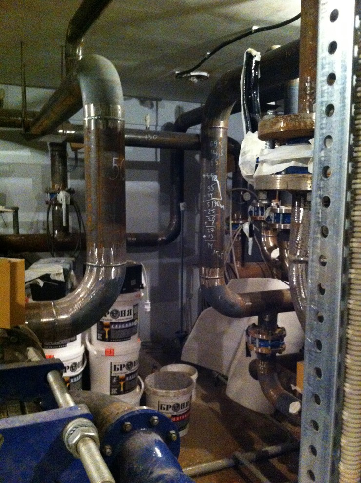 Теплоизоляция трубопроводов (ВК, ОВ, ИТП, хоз.питьевой).