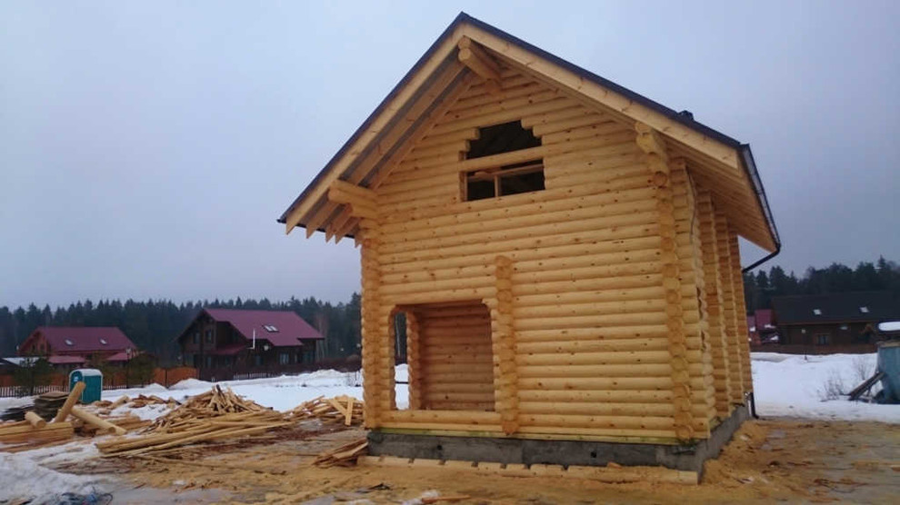 Дома из бруса