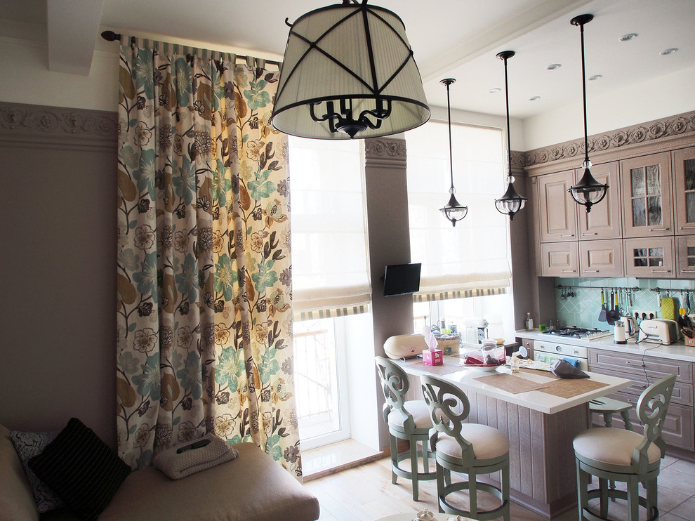 Рогожки и шелк в квартире на Кутузовском проспекте