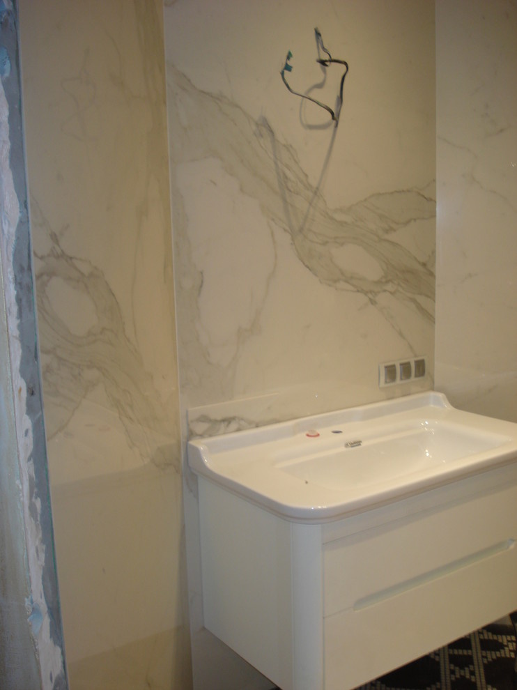 Крупный формат + мозаика.