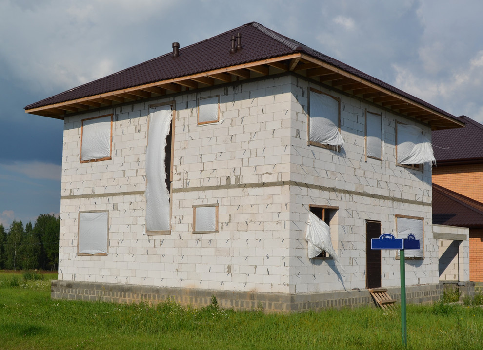 Дома из блоков